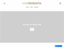 Tablet Screenshot of creaproducts.com